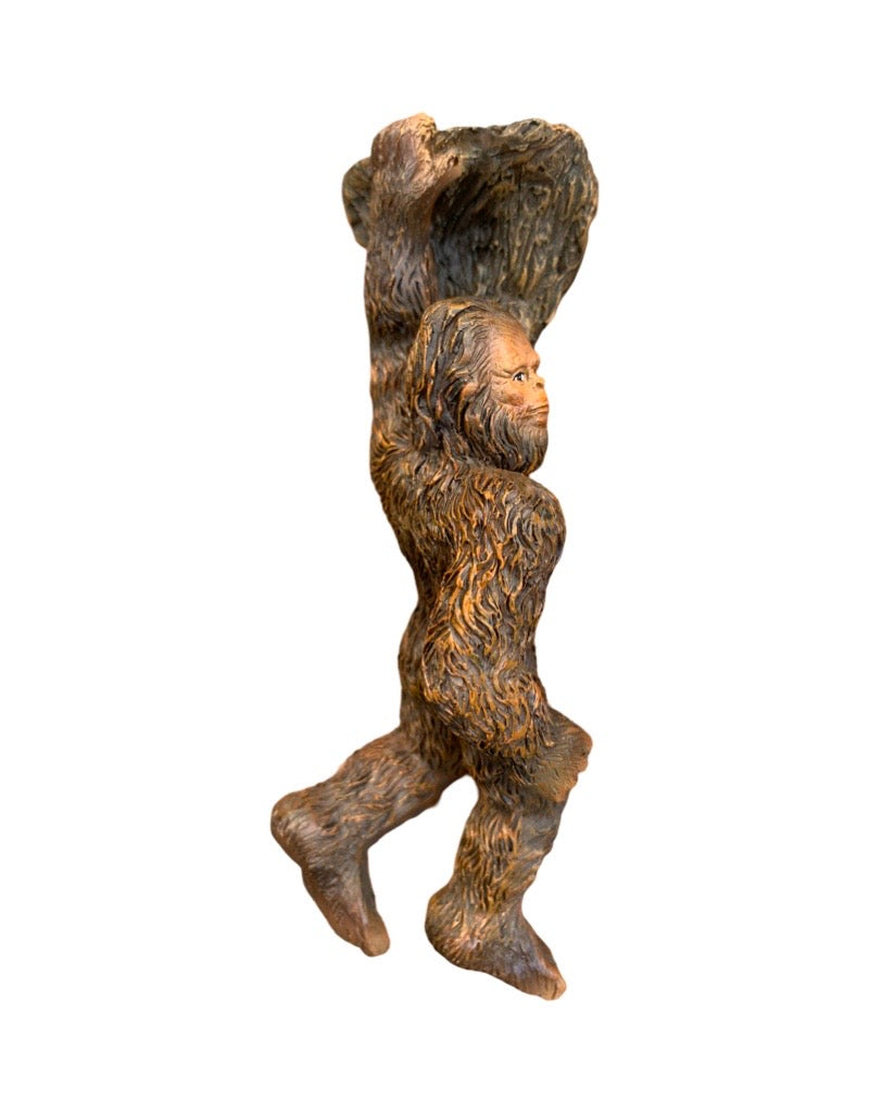 Fairy Sasquatch Hanging on Rock