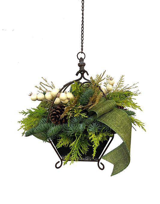 Designer Holiday Planter #16 - Christmas Greens