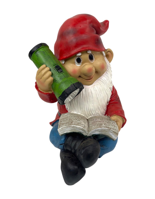 Flashlight Freddie Solar Gnome